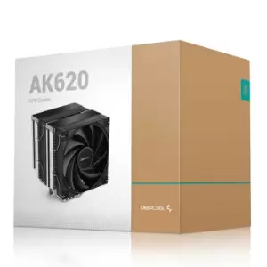 Image of DeepCool AK620 120mm PWM 1850RPM Black Fan CPU Cooler