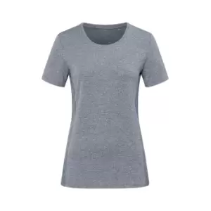 Image of Stedman Womens/Ladies Recycled Fitted T-Shirt (XL) (Denim)