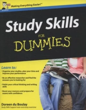 Image of Study Skills for Dummies by Doreen Du Boulay Book