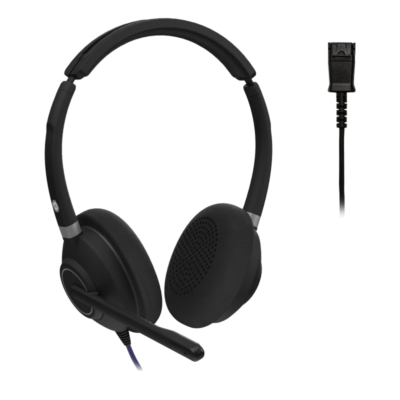 Image of JPL Icon 120-PB Headset Wired Head-band Office/Call center Black