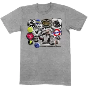 Image of Madness - Everyone Loves A Bit? Unisex Small T-Shirt - Grey