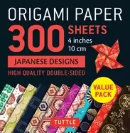 Image of origami paper 300 sheets japanese designs 4 10cm tuttle origami paper high