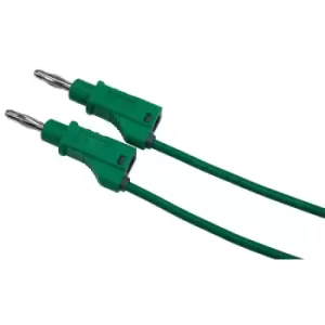 image of PJP 2110-25V 25cm 4mm Green Stackable Lead