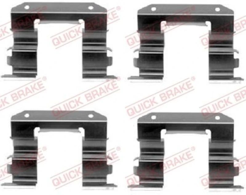Image of QUICK BRAKE Brake pad fitting kit QUICK BRAKE 109-1182