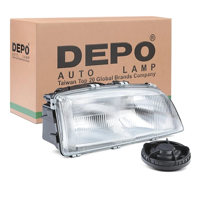 Image of JOHNS 90 33 10 Headlights Right, without motor for headlamp levelling Headlight (259)
