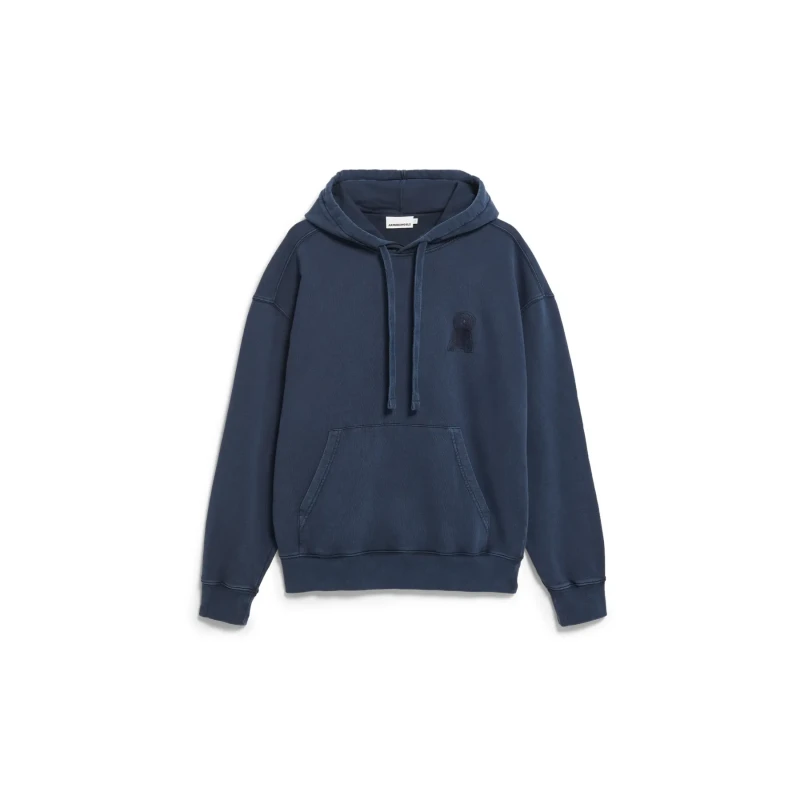 Image of ARMEDANGELS Hooded sweatshirt Armedangels Iconic Bleu Male XL