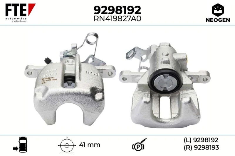 Image of Brake caliper FTE 9298192