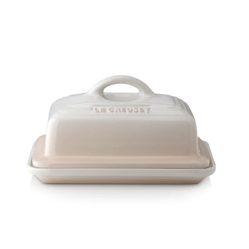 Image of Le Creuset Butter Dish, Meringue