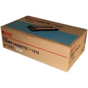 image of Original Ricoh 1215 Black Laser Toner Ink Cartridge