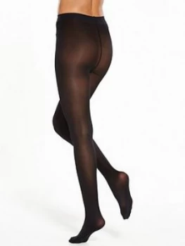 image of Pretty Polly 4 Pack 40 Denier Opaque Tights - Black