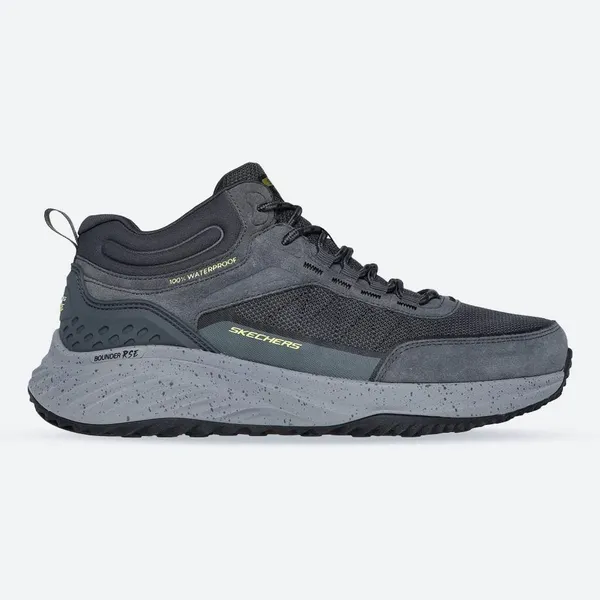 Image of Skechers Mens Bounder Rse Walking Boots UK Size 10 (EU 45) Charcoal Lime SKE2358-CCLM-10