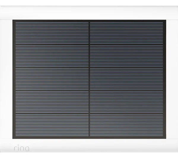 Image of Ring Solar Panel Smart Home Security Camera - White