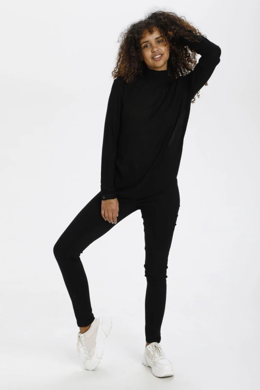 Image of Kaffe Womens blouse KAFFE Trine Noir Female 38