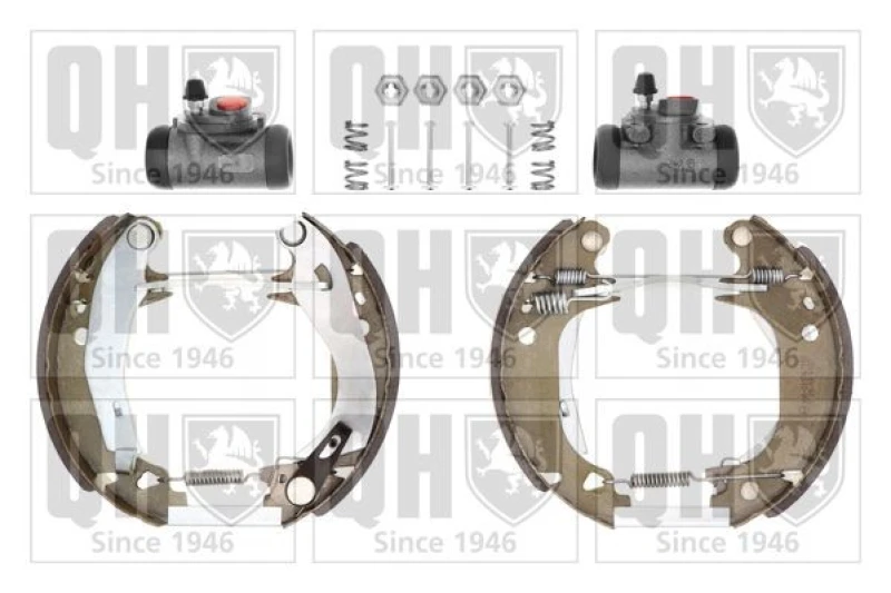 Image of QUINTON HAZELL Brake Shoe Set QUINTON HAZELL BS804K1