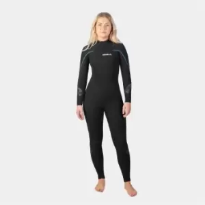 Image of Gul Response Ladies 3/2mm Blindstitched Steamer - Blue