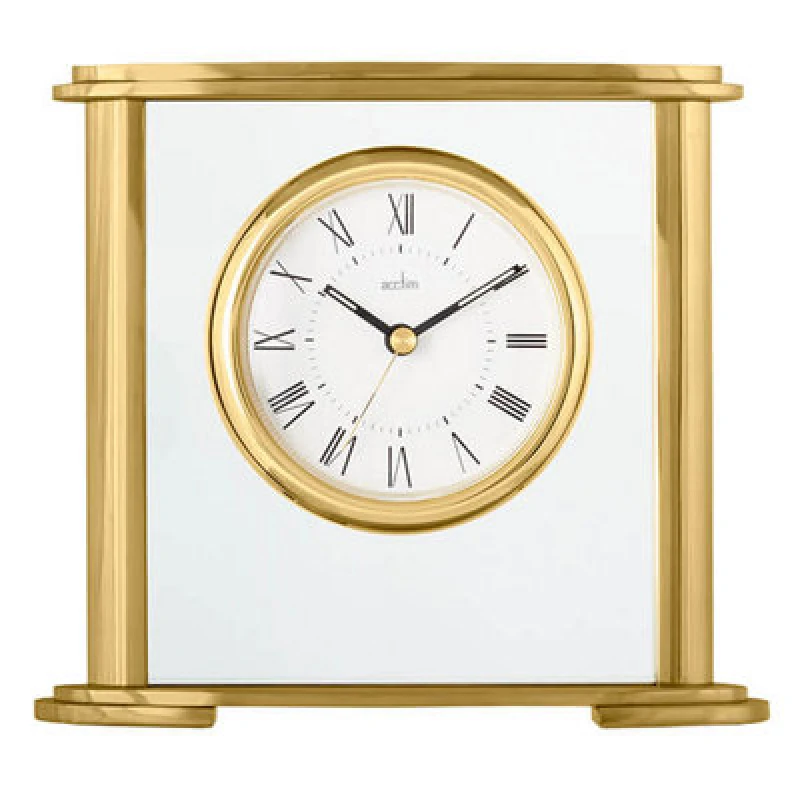 Image of Acctim Colgrove Gold Mantel Clock