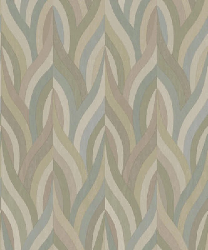 Image of Holden Decor Arabesque Pink Geometric Embossed Wallpaper