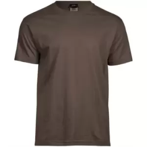 Image of Tee Jays Mens Sof T-Shirt (XXL) (Chocolate Brown)