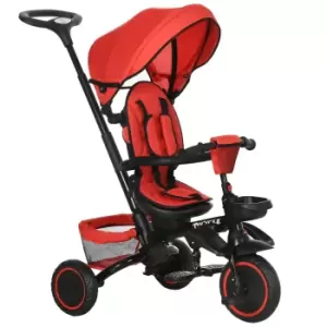 Image of Multifunctional Baby Trike with Parent Handle, Rotatable Seat Safety Bar