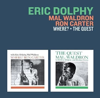 image of Where? + the Quest by Eric Dolphy/Mal Waldron/Ron Carter CD Album