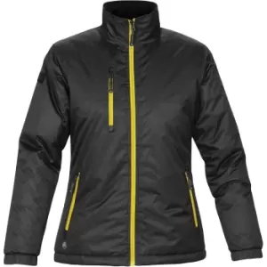 image of Stormtech Ladies/Womens Axis Water Resistant Jacket (XS) (Black/Sundance)