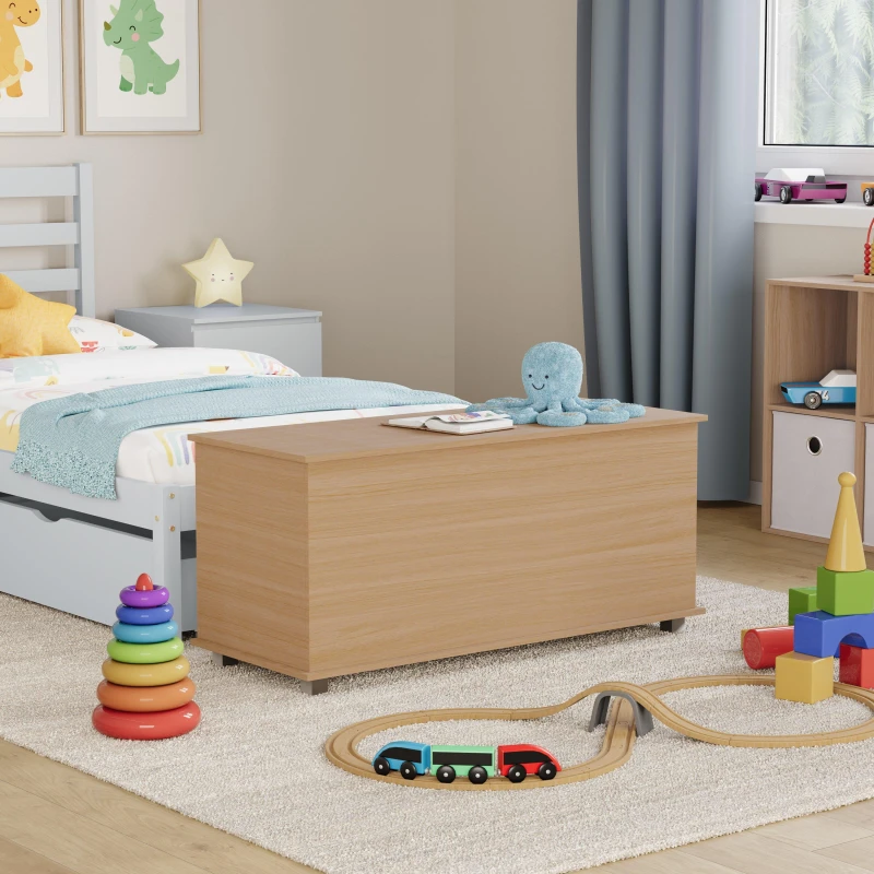 Image of Lassic Leon Storage Ottoman Toy Box Pine unisex One Size