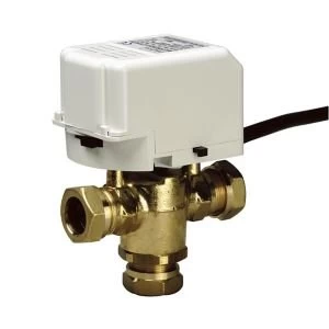 image of Drayton Compression Motorised valve (Dia)22mm