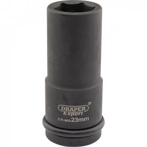 Image of Draper Expert 3/4" Drive Deep Hexagon Impact Socket Metric 3/4" 23mm