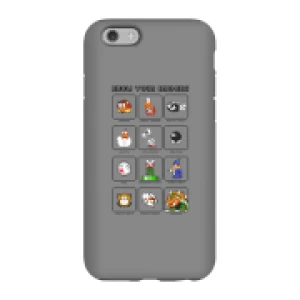 Image of Nintendo Super Mario Know Your Enemies Phone Case - iPhone 6S - Tough Case - Gloss