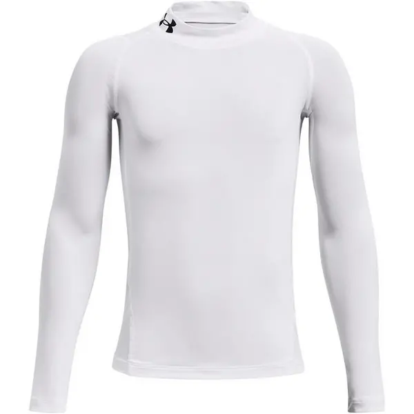 image of Under Armour Armour Mock Long Sleeve Baselayer 5 - 6 Years (XS) Black 42714203155