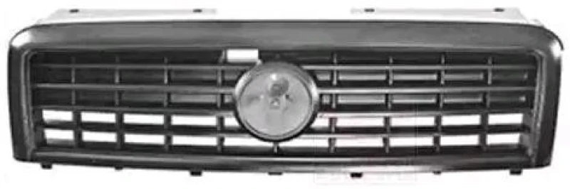 Image of VAN WEZEL 1637510 Radiator Grill ** Equipart ** Black Radiator Grille (472)