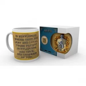 Image of Harry Potter Hufflepuff Characteristics Mug