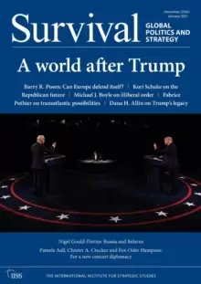 Image of Survival December 2020-January 2021: A World After Trump