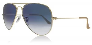 Image of Ray-Ban RB3025 Sunglasses Gold 001-3F 55mm