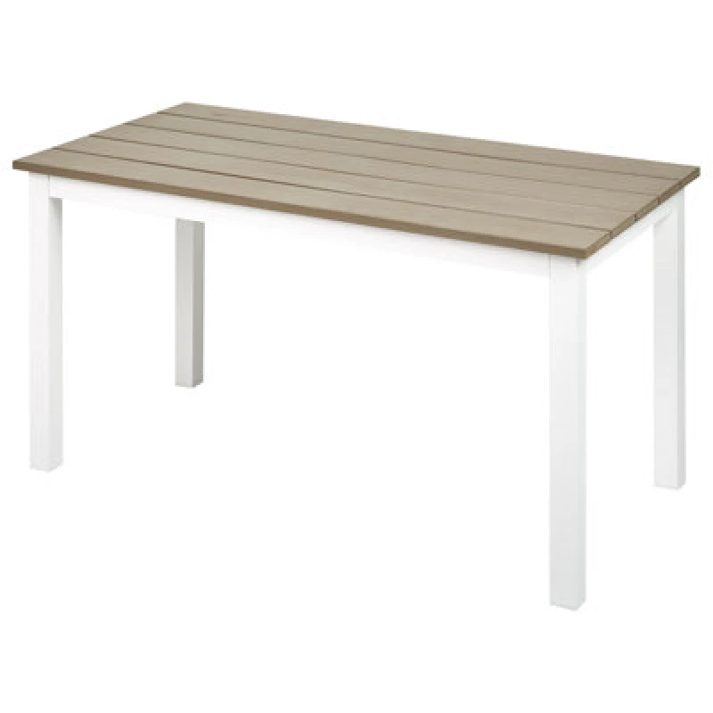 Image of Beliani Garden Dining Table Messina 100 Cm 52cm White