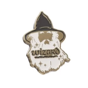 image of The Hobbit - The Hobbit Wizard Enamel Pin Badge