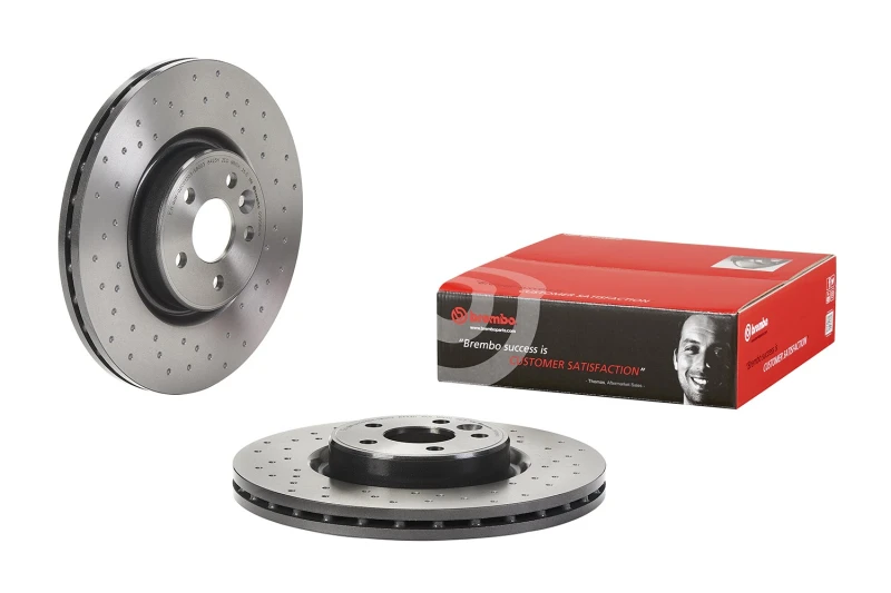 Image of BREMBO Brake disc BREMBO 09.9586.1X