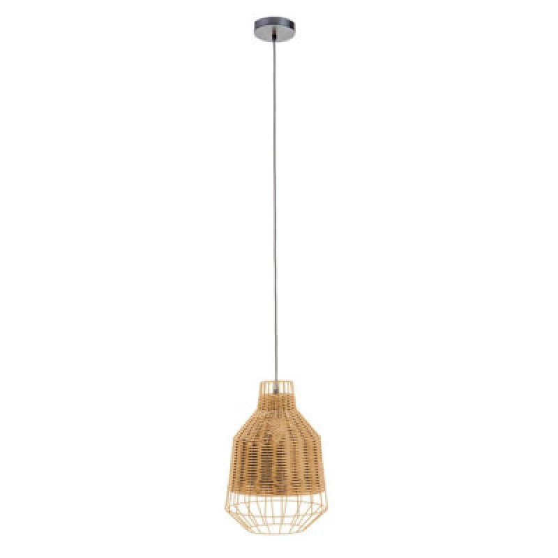 Image of Orsina Natural Rattan Pendant Lamp, Eco-Friendly Hanging Rattan Pendant Light, Durable Hanging Rattan Lamp