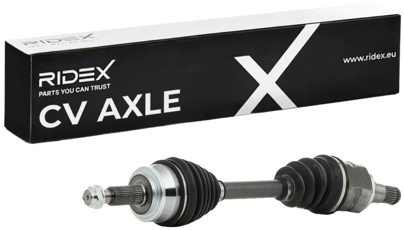 Image of RIDEX 13D0870 Drive shaft 6-Speed Manual Transmission, automatically operated, Front Axle Left Drive Shaft (13)