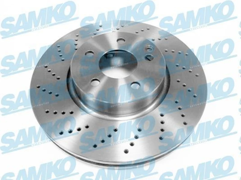 Image of SAMKO Brake disc SAMKO M2058VR