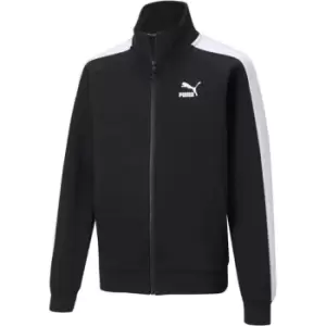 image of Puma T7 Track Jacket DK B - Black