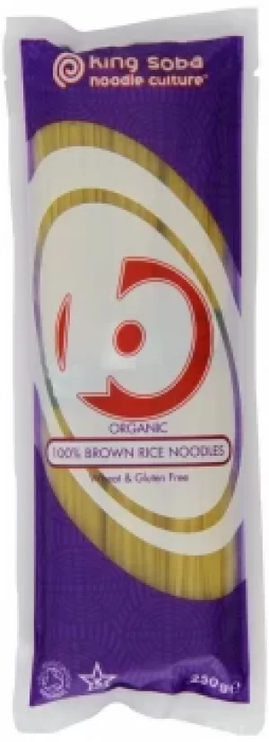 Image of King Soba Organic Brown Rice Noodles 250g