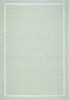 Image of Newlyn Bordered Plain Indoor/Outdoor Rug