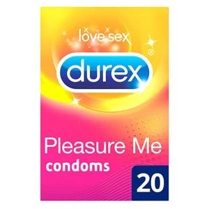 image of Durex Pleasure Me Condoms 20s