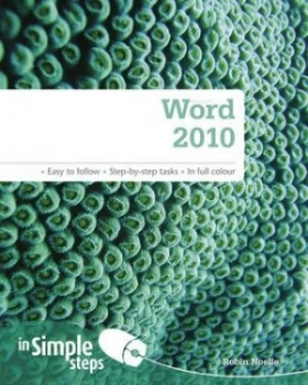 Image of Microsoft Word 2010 by Ms Robin Noelle Book