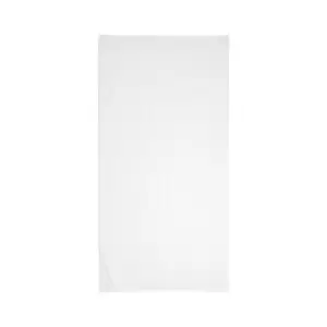Image of Towel City Printable Border Bath Towel (One Size) (White)