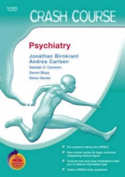 Image of Crash Course Psychiatry by Jonathan Birnkrant Paperback