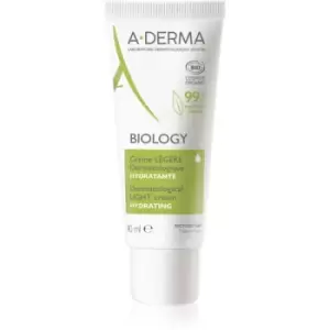 image of A-Derma Biology Light Moisturizing Cream for Normal and Combination Skin 40ml