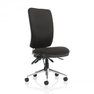 Image of Sonix Chiro High Back No Arms Black Ref OP000245