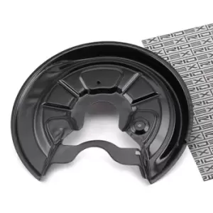 Image of RIDEX Brake Disc Back Plate 1330S0012 Rear Brake Disc Back Protection Plate,Rear Brake Disc Cover Plate VW,AUDI,SKODA,Golf V Schragheck (1K1)